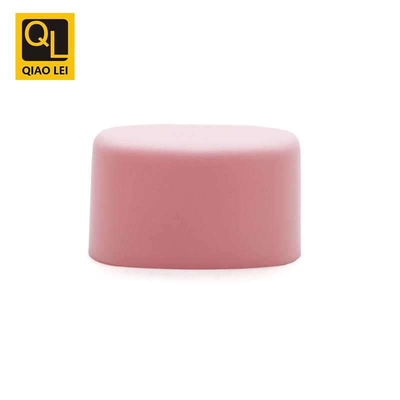 40 tube diameter, white hose, pink flat cap