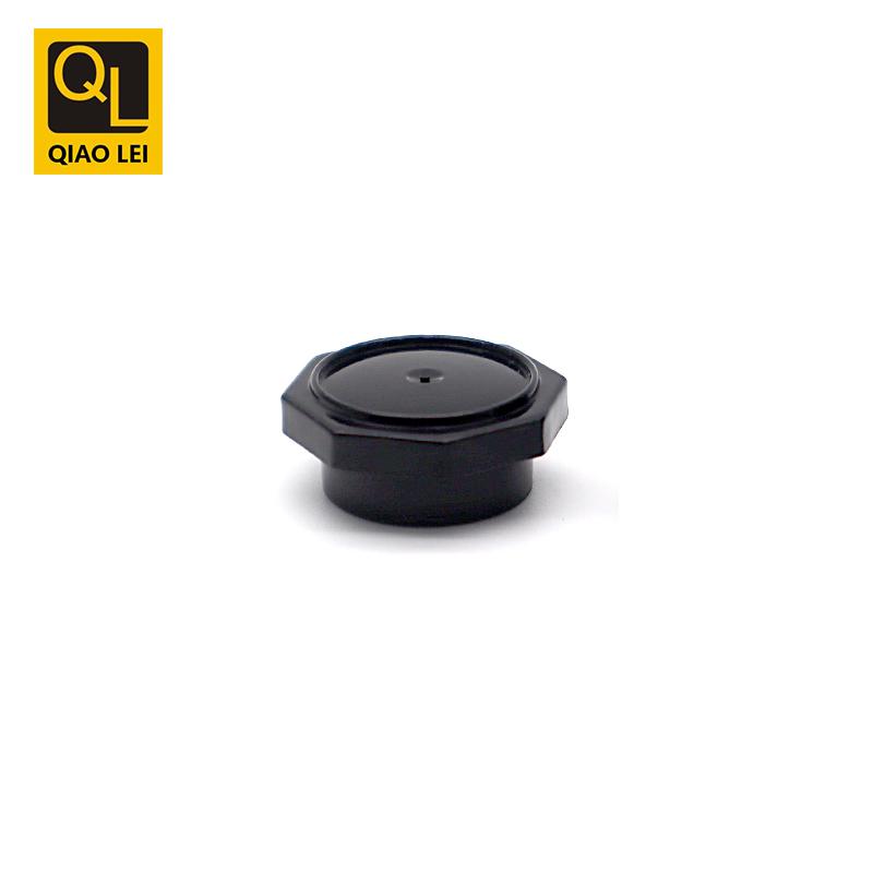 40 tube diameter, green aluminum plastic tube 150ml, black octagonal cover