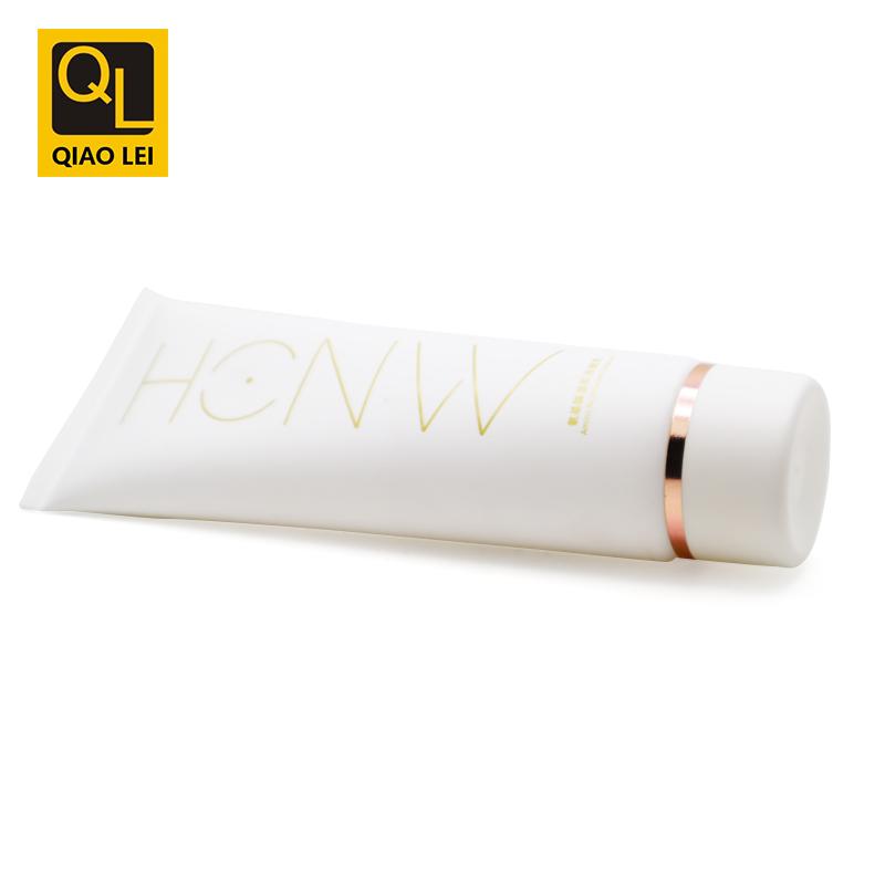 40 tube diameter, white cleanner hose, white plated gold edge screw cap