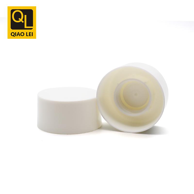 45 tube diameter, clear hose, white screw cap