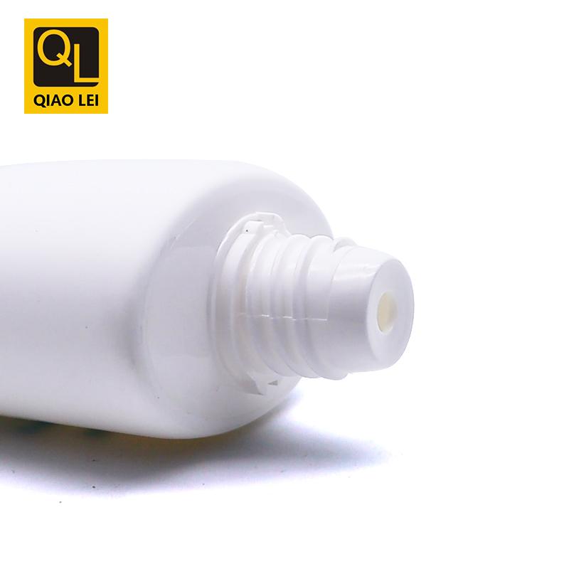 40 tube diameter, flat white tube, electroplated screw cap