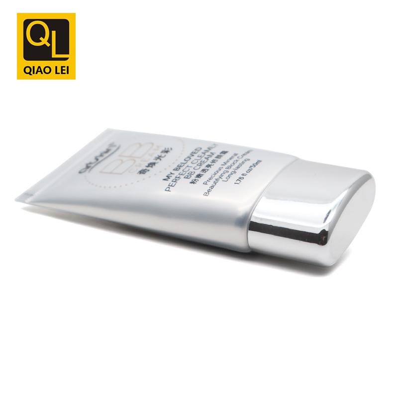 35 tube diameter, silver aluminum plastic tube,  flat screw cap