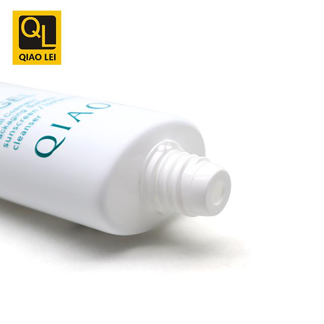 40 tube diameter, white flat tube 120g, white square flat screw cap