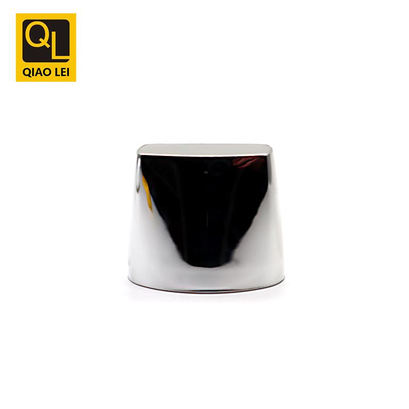 40 tube diameter, flat white tube, electroplated screw cap