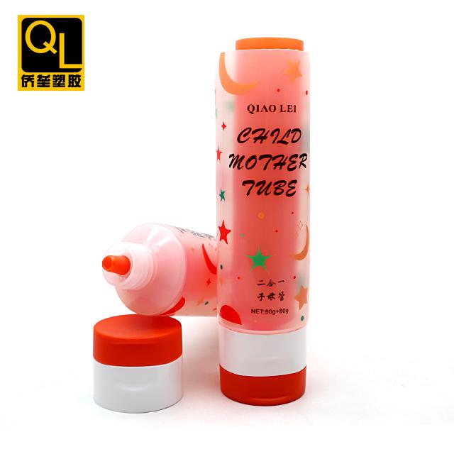 50 tube diameter, pink female tube, double color lift lid