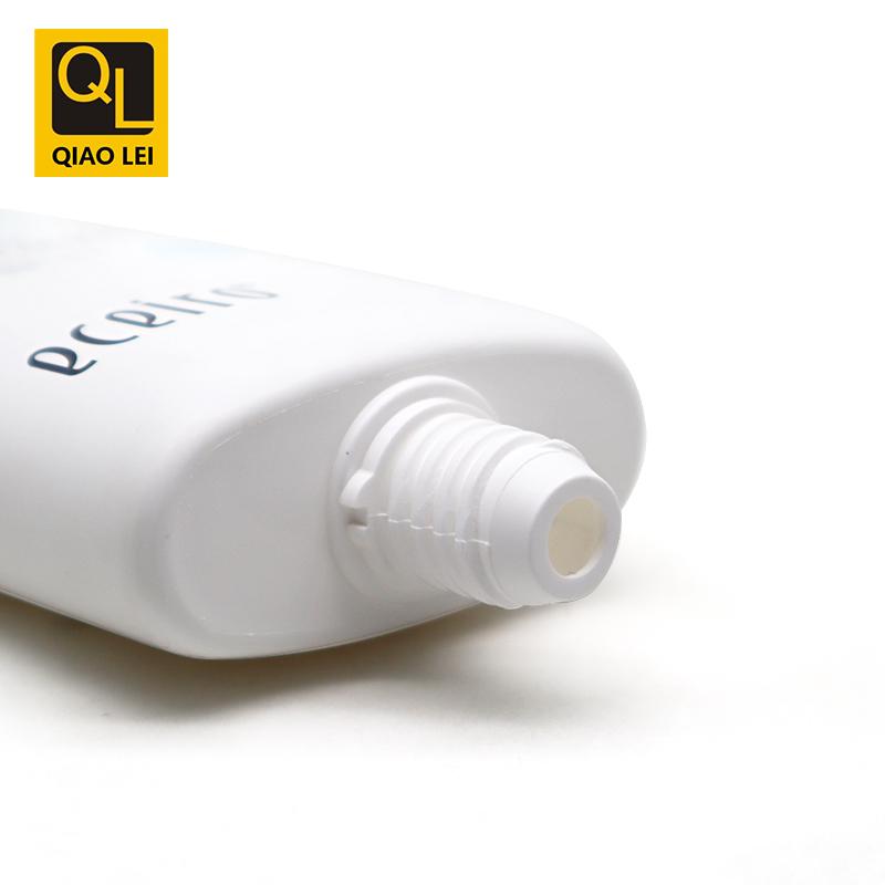 50 tube diameter, 130g white hose, white super flat flip cap