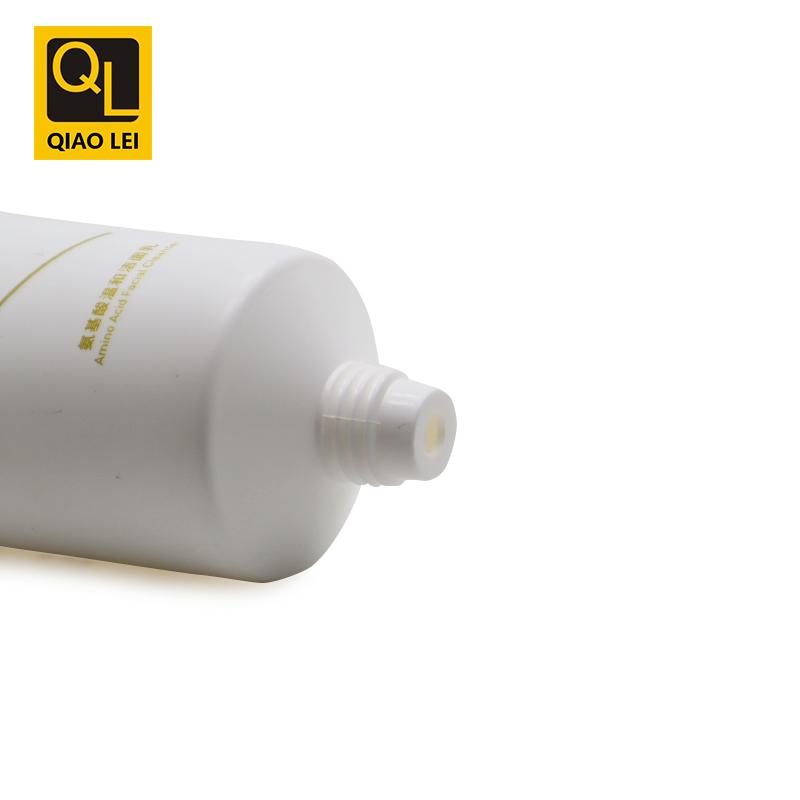 40 tube diameter, white cleanner hose, white plated gold edge screw cap