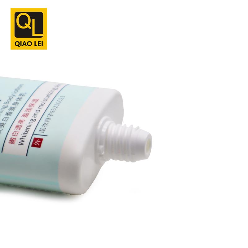 50 tube diameter, white hose, brown flat screw cap