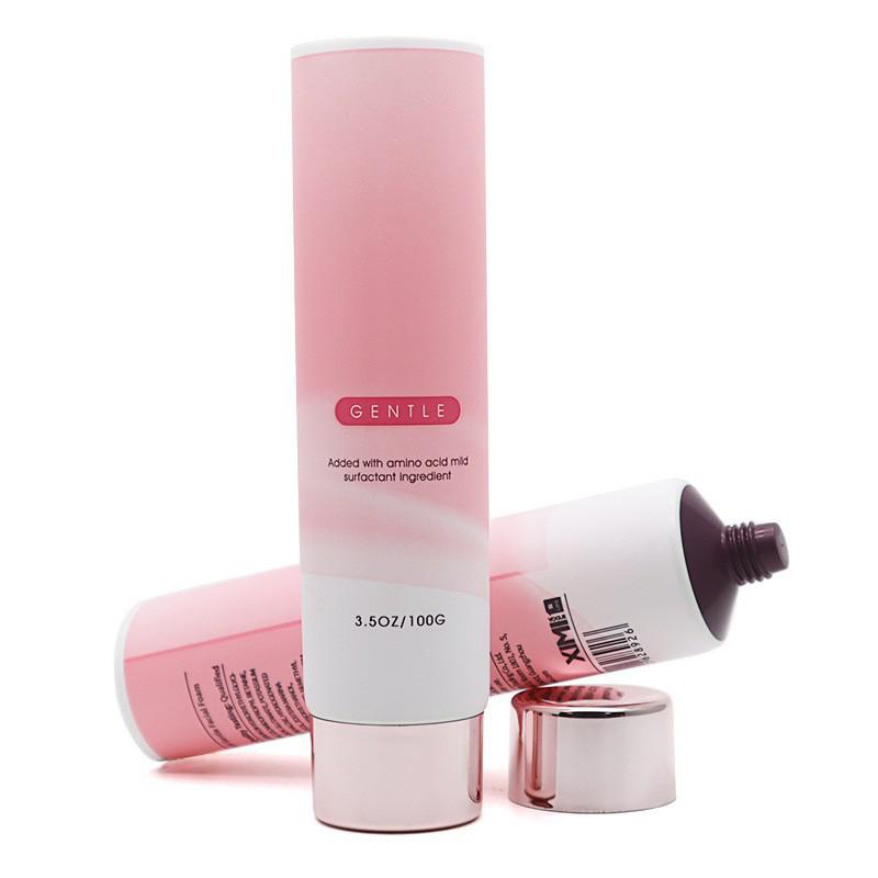 40 Diameter Electroplated Screw Cap Facial Cleanser Hose