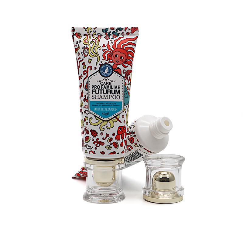 30-gauge acrylic cap shampoo and conditioner tube