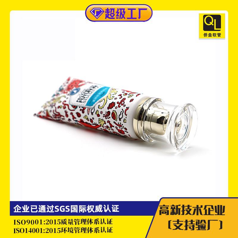 30-gauge acrylic cap shampoo and conditioner tube