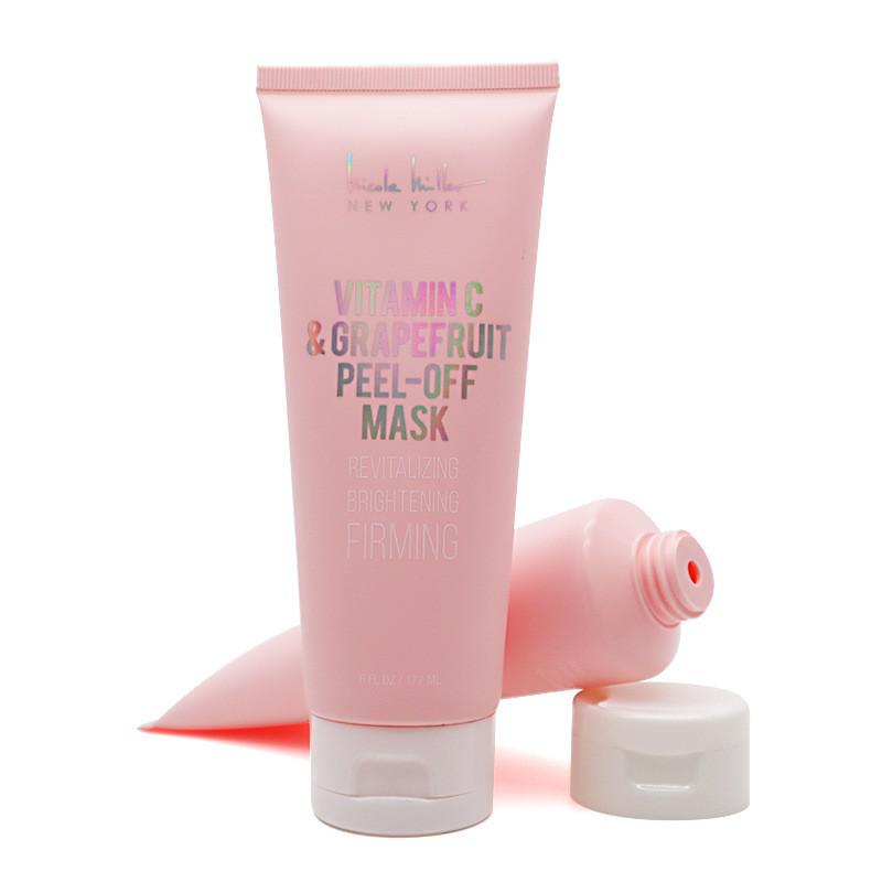 45mm diameter white flip-top facial cleanser and skin care product soft tube packaging material