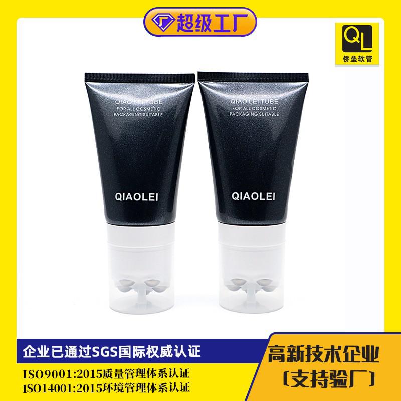 50 tube diameter, five ball massage transparent cap, massage slimming cream tube