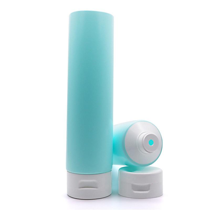 30-gauge white flip-top cosmetic tube packaging material