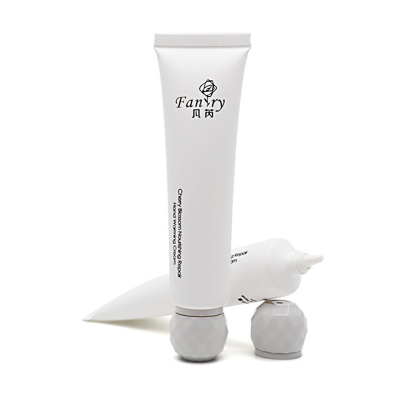 25 mm diameter white ball cap gel emulsion tube packaging material