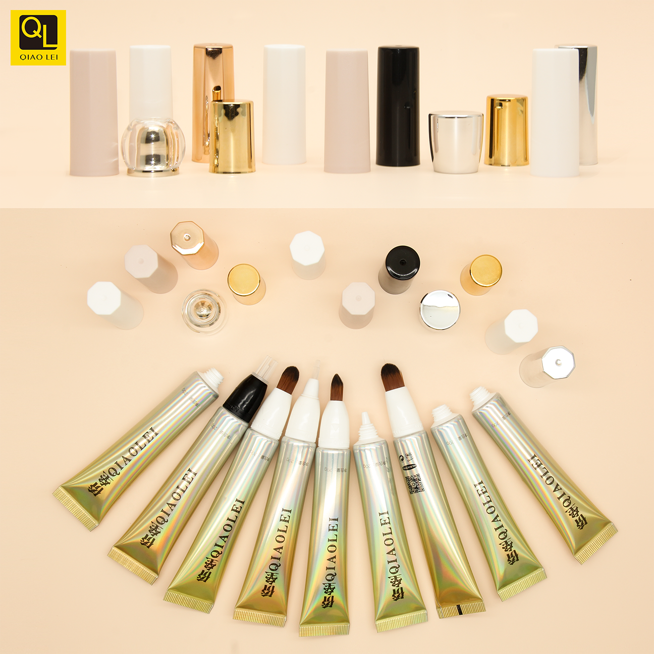 PE aluminum-plastic eye cream hose