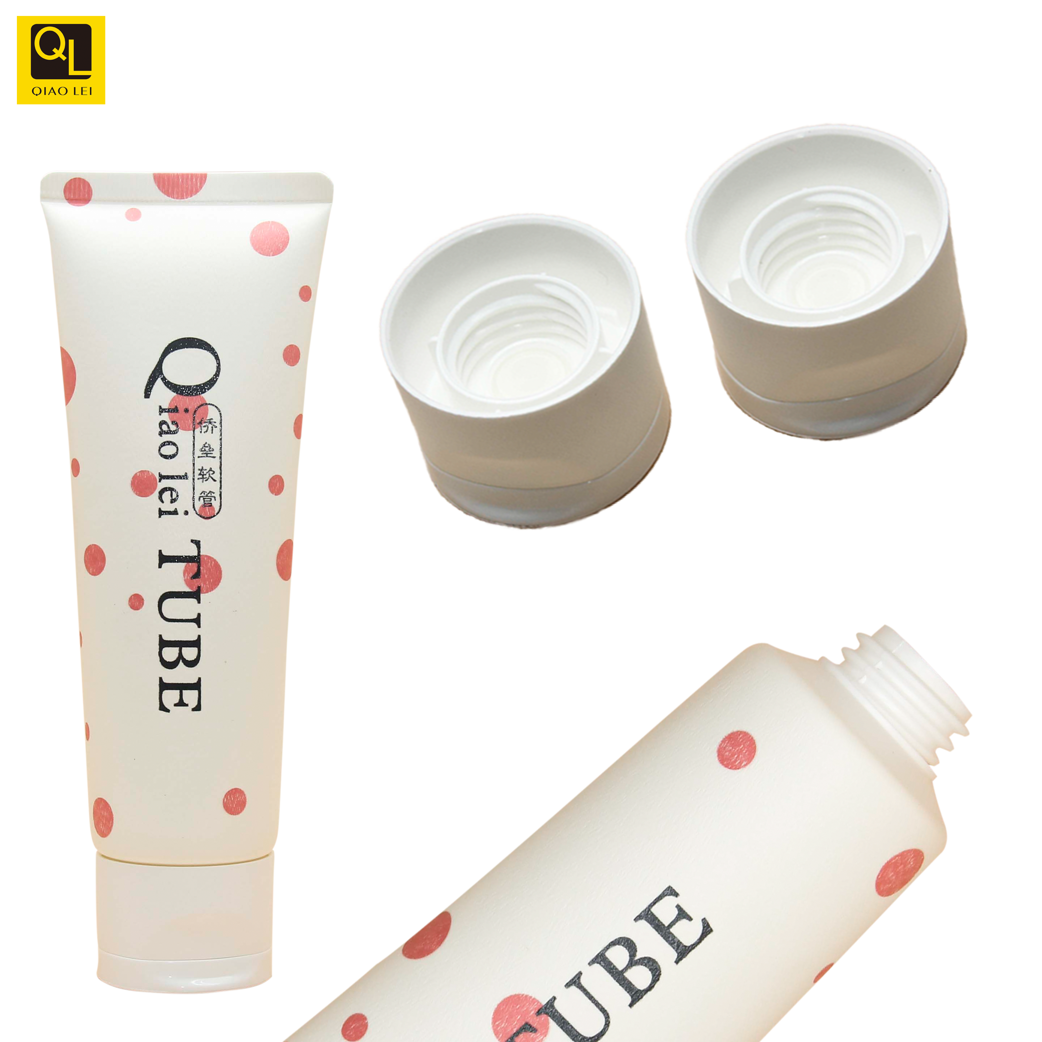 40mm PE Packaging Tube for Facial Cleanser and Repair Lotion