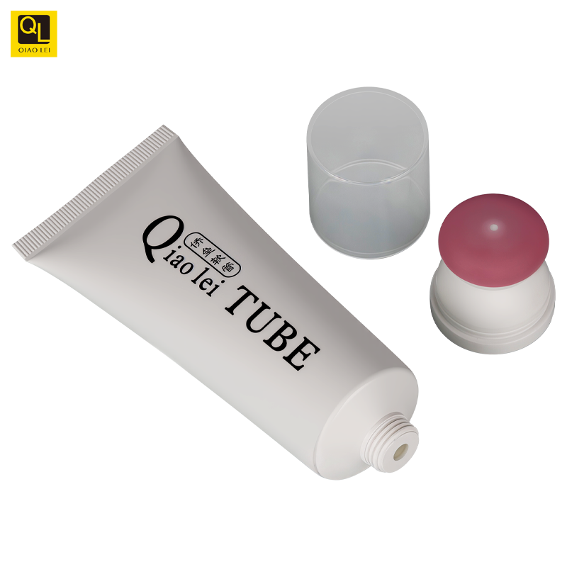 Liquid foundation cosmetic tube packaging