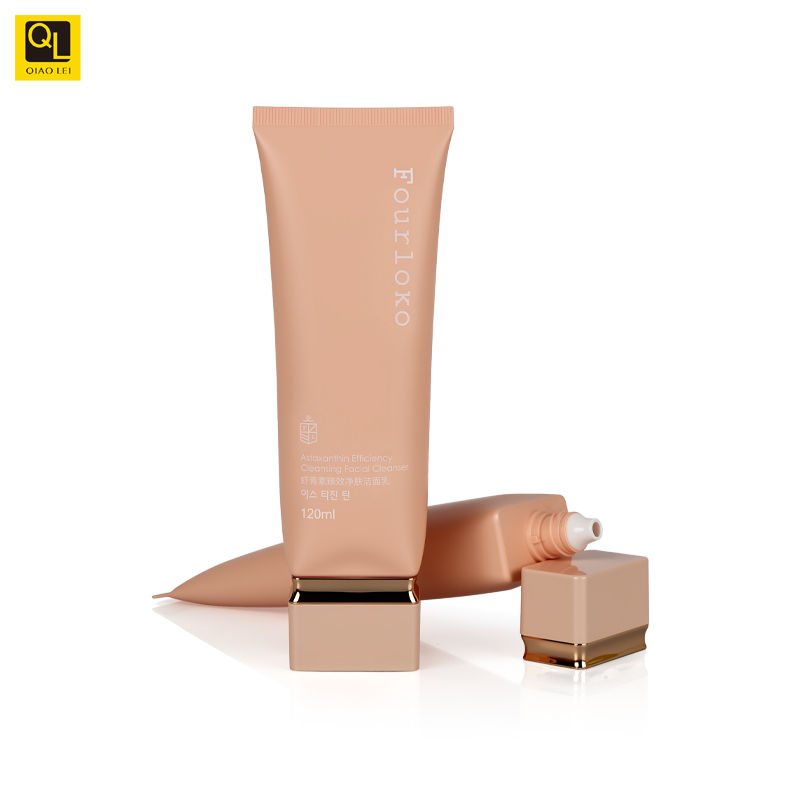 Facial cleanser, hand cream, cosmetics, hose packaging