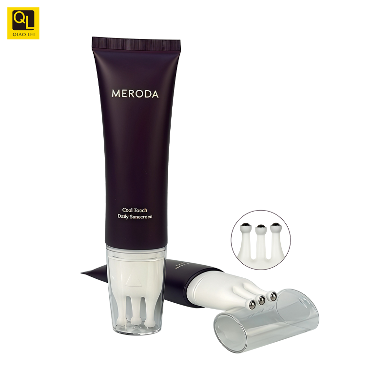 Functional head massage neck cream face cream hose packaging